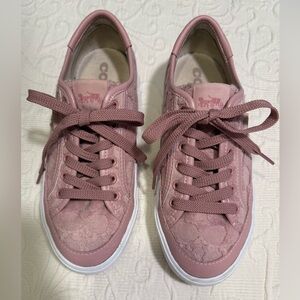 COACH Women's Rose Lace Sneakers